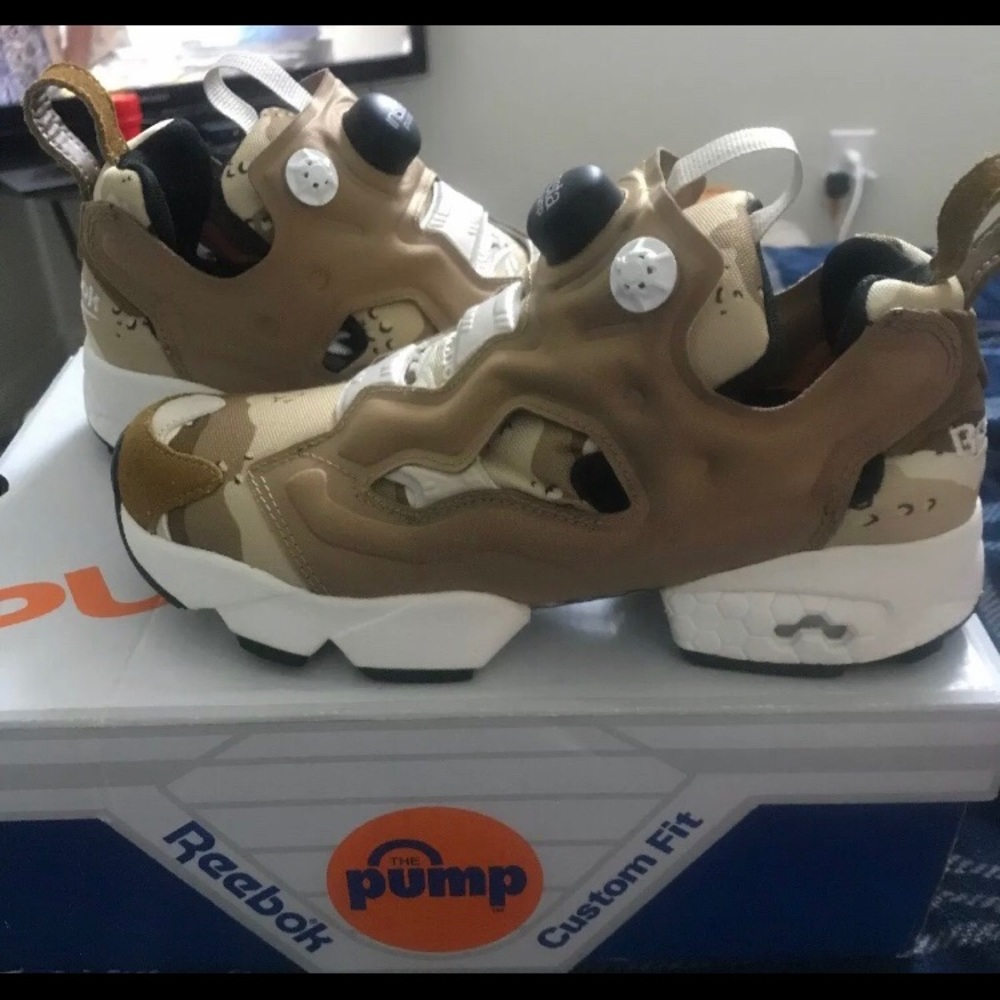 Reebok insta pump fury  Desert storm camo